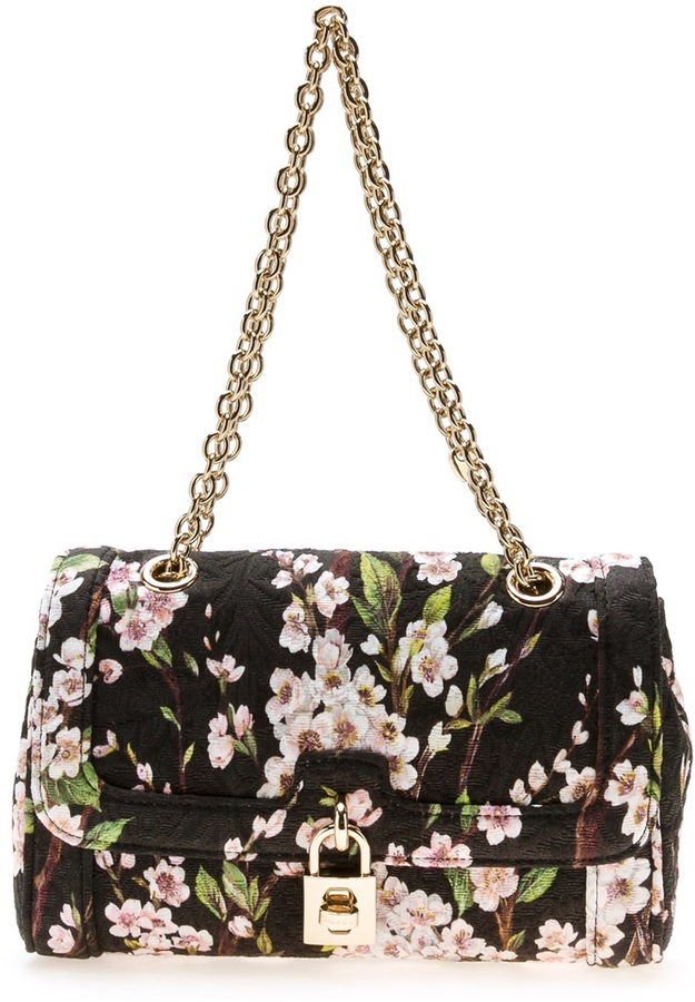 Dolce & Gabbana Floral Print Rectangle Bag, $1,495, farfetch.com