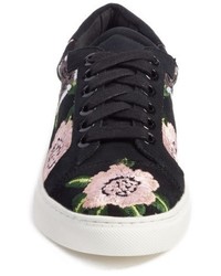 Rebecca Minkoff Bleecker Floral Embroidered Sneaker