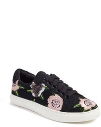 Rebecca Minkoff Bleecker Floral Embroidered Sneaker