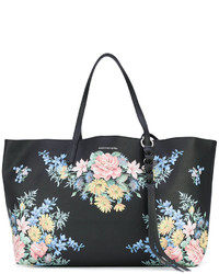 Alexander McQueen Floral Tote Bag