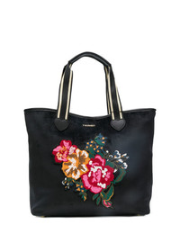 Twin-Set Floral Tote Bag