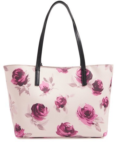 Kate Spade New York Hawthorne Lan Roses Ryan Tote Purple, $198 | Nordstrom  | Lookastic