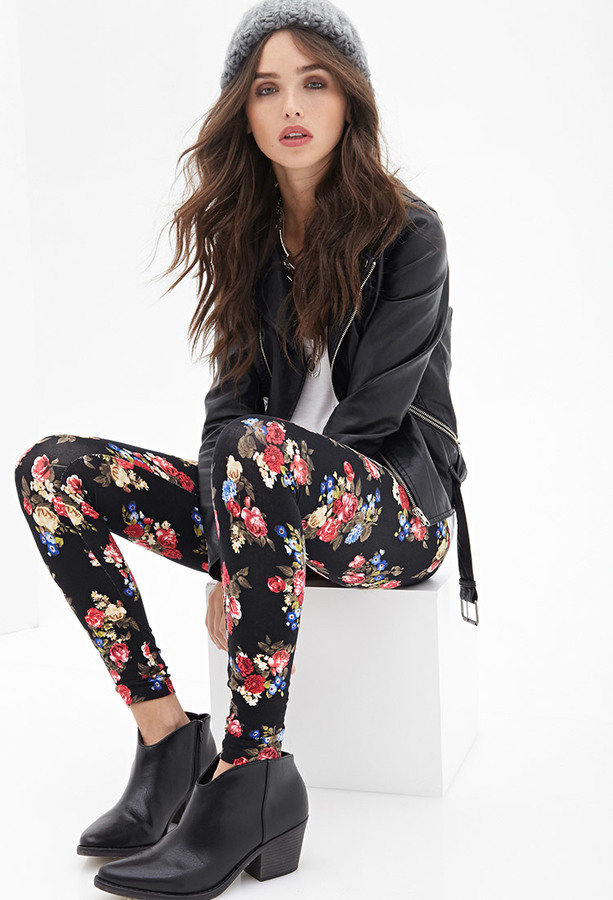 Floral Leggings Outfit Ideas  Floral leggings outfit, Outfits with leggings,  Fashion