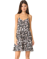 Black Floral Lightweight Dress