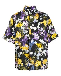 Erdem Floral Print Linen Shirt
