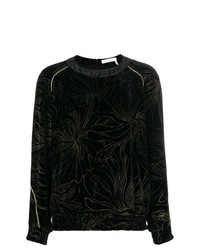 Chloé Embroidered Floral Blouse