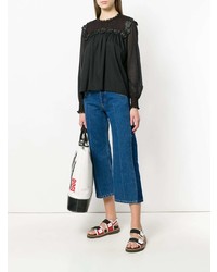 Sonia Rykiel Floral Embroidered Blouse