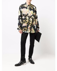 Just Cavalli Baroque Flower Print Shirt