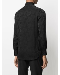 Saint Laurent Floral Jacquard Shirt