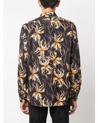 PS Paul Smith Floral Print Button Up Shirt