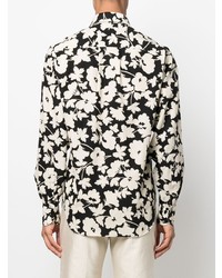 Tom Ford Floral Print Long Sleeve Shirt