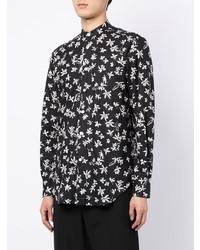 Kiton Floral Print Shirt