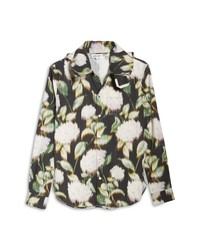 Kenzo Hooded Button Up Shirt