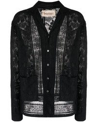 Baziszt Layal Floral Lace Shirt