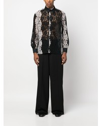 Soulland Perry Floral Lace Shirt
