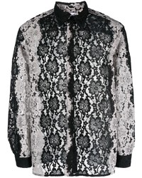 Soulland Perry Floral Lace Shirt