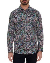 Robert Graham Vallentine Floral Stretch Button Up Shirt