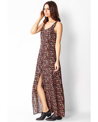 Forever 21 Contemporary Throwback Floral Maxi Dress