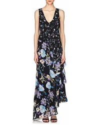 3.1 Phillip Lim Floral Silk Sleeveless Maxi Dress