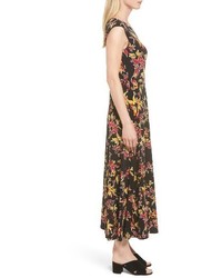 Chaus Floral Sparks Jersey Maxi Dress