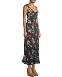 ASTR Florentina Flutter Sleeve Floral Maxi Dress
