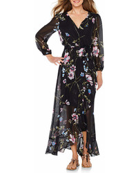 Melrose Long Sleeve Floral Maxi Dress