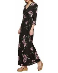 Miss Selfridge Maxi Floral Wrap Dress