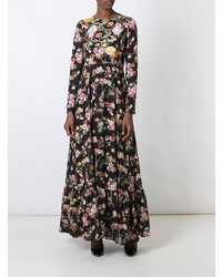 Antonio Marras Rose Embroidered Floral Dress