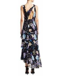 3.1 Phillip Lim Tiered Floral Silk Maxi Dress