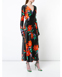 Dvf Diane Von Furstenberg Tilly Long Sleeve Woven Wrap Dress