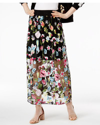 Cynthia Rowley Cr By Embroidered Maxi Skirt Only At Macys