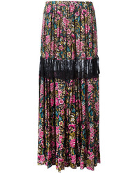 No.21 No21 Floral Print Maxi Skirt