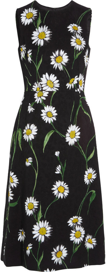 Dolce and gabbana hot sale daisy dress