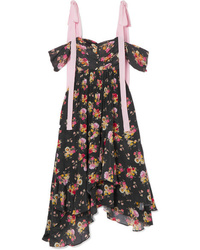 Preen Line Dehebra Floral Print And Tte Midi Dress
