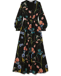 Borgo De Nor Francesca Floral Print Maxi Dress