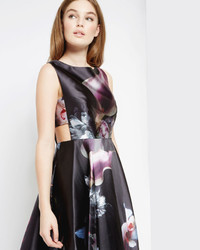 Lul Ethereal Posie Cutout Midi Dress