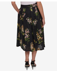 Tommy Hilfiger Cotton Floral Print Midi Skirt Created For Macys