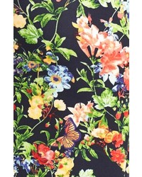 Glamorous Floral Scuba Midi Skirt