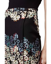 Topshop Floral Wrap Skirt