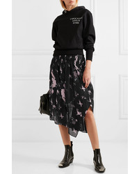 Preen Line Sumin Asymmetric Floral Print Skirt