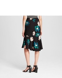 Who What Wear Fluted Midi Skirt Who What Wear Tm
