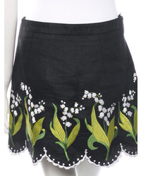 Andrew Gn Embroidered Skirt