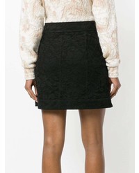 Chloé Front Pocket Floral Skirt