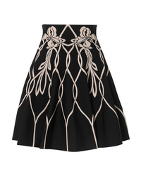 Alexander McQueen Jacquard Knit Mini Skirt