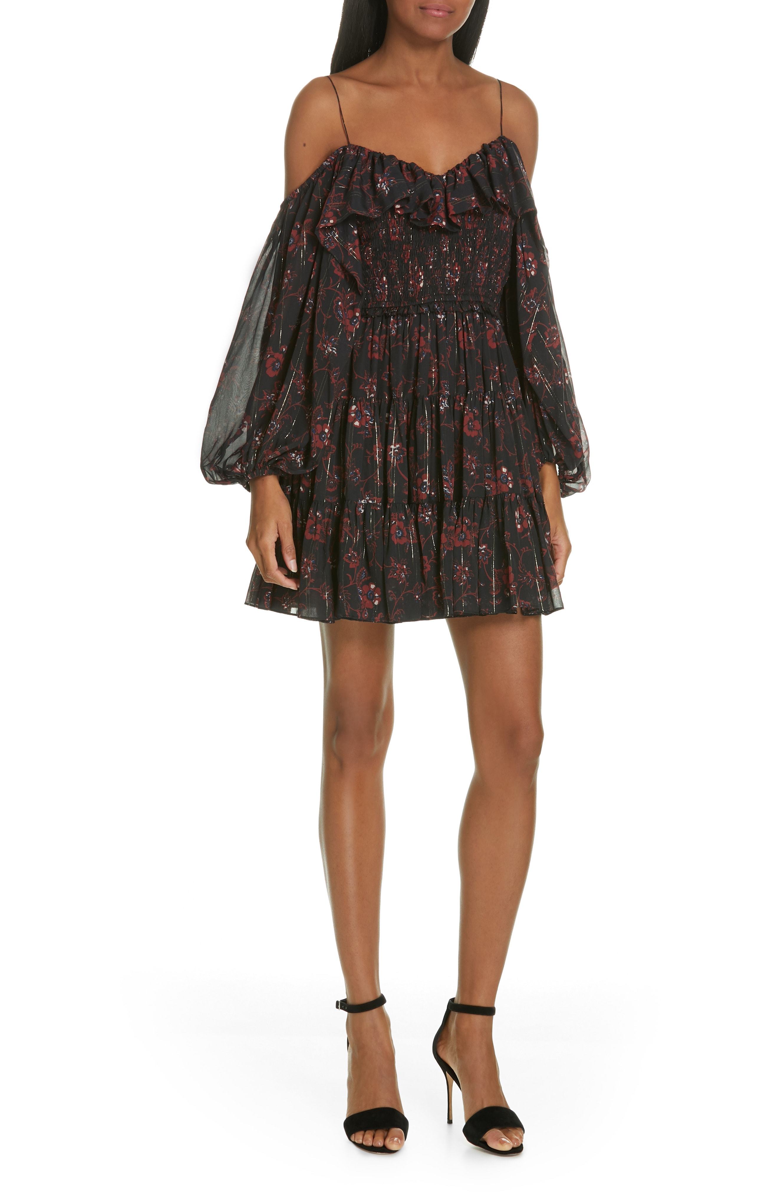 Ulla johnson discount off shoulder dress