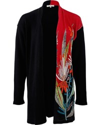 Etro Embroidered Knit Cardigan