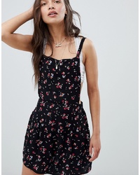 Free People Sweet In The Streets Printed Playsuit