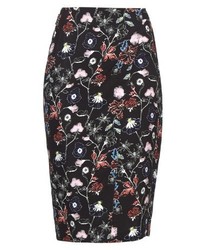A.L.C. Daniels Floral Pencil Skirt