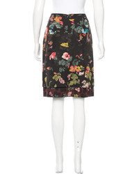 Dries Van Noten Floral Jacquard Skirt
