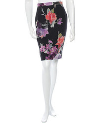 Dolce & Gabbana Floral Silk Skirt